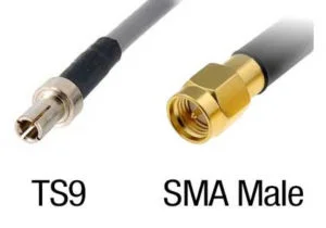 sma and ts9 antenna connectors